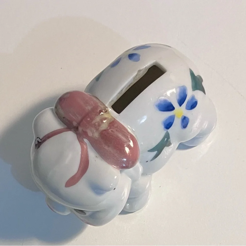 Vintage Miniature Pig Piggy Bank
